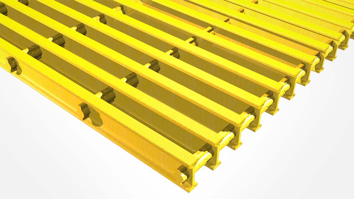 VEAM Glass Fibre Pultruded Grating